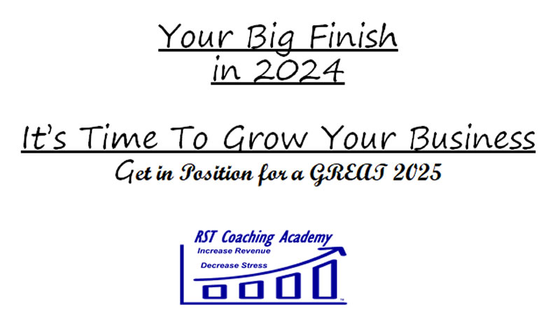 Finish 2024 BIG